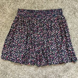 Forever XXI Flowy Floral Skirt